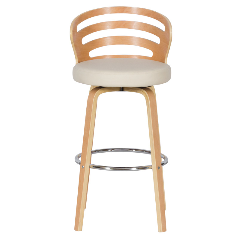 Бар стол Carmen 4041 бук-крем